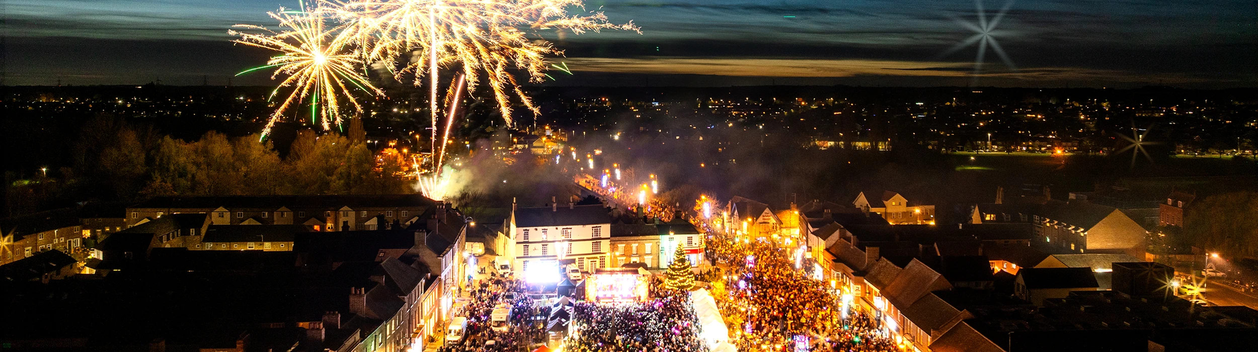 St Neots Christmas Lights Switch on